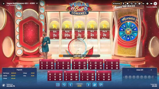 Live Vegas Ball Bonanza 1