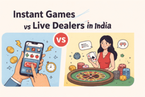 Instant Games vs Live Dealers When Data Is Limited